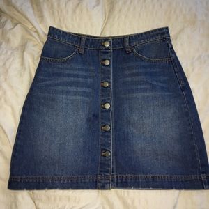 H&M denim skirt